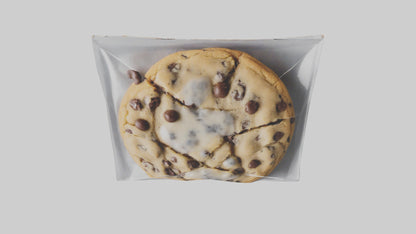 Frozen Chocolate Chip Cookies Pack model 3D model