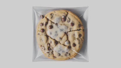 Frozen Chocolate Chip Cookies Pack model 3D model
