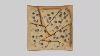 Frozen Chocolate Chip Cookies Pack model 3D model