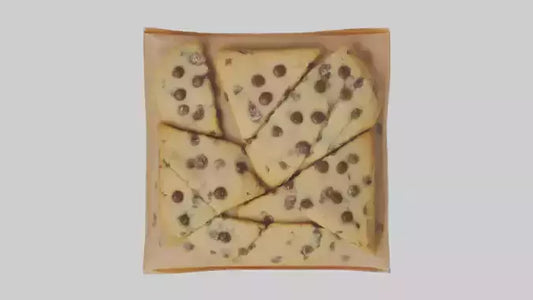 Frozen Chocolate Chip Cookies Pack model 3D model