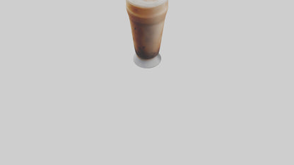 Frozen coffee drink model 3D model