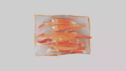 Frozen Crab Legs Pack model VR / AR / low-poly