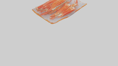 Frozen Crab Legs Pack model VR / AR / low-poly