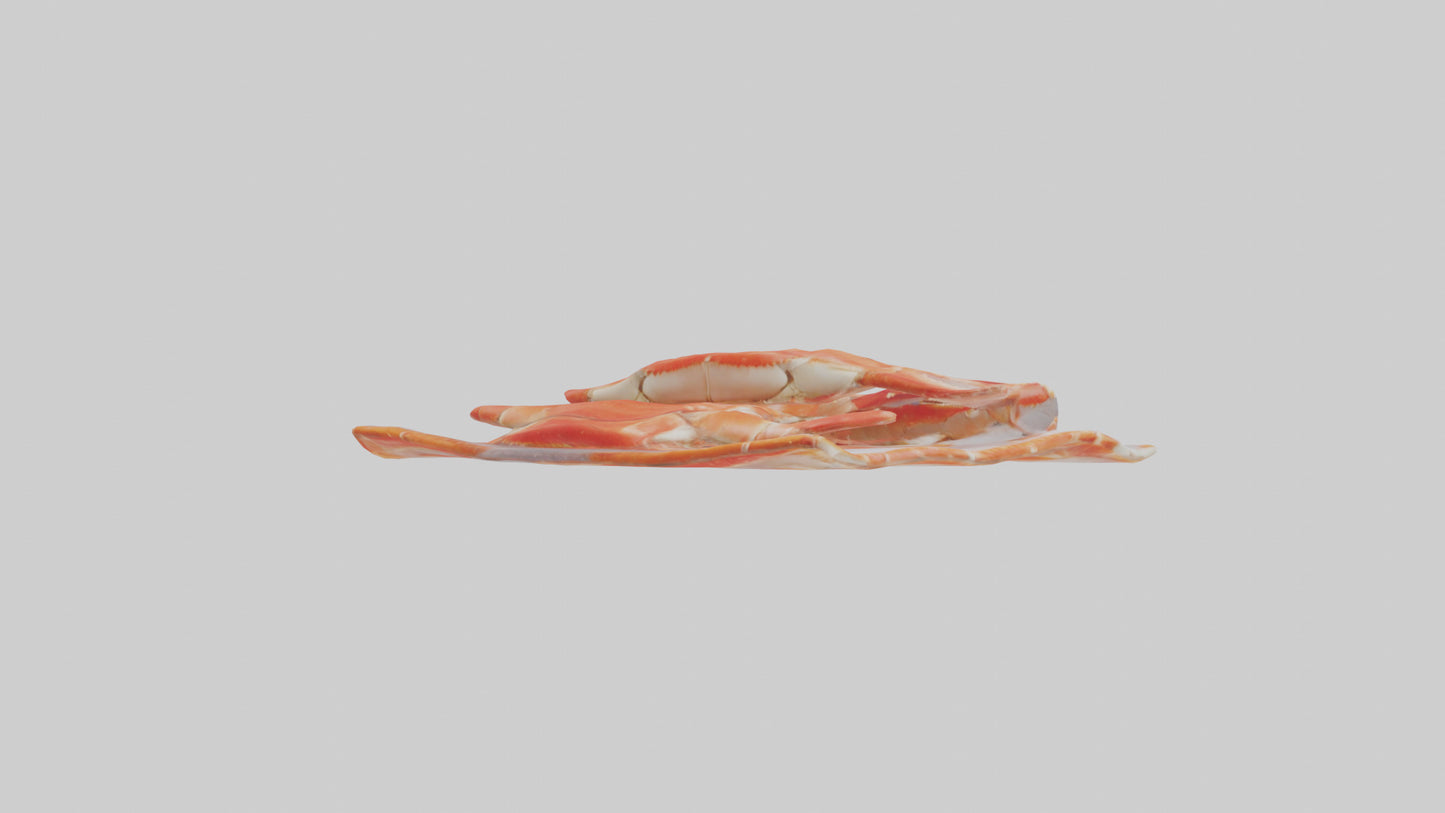Frozen Crab Legs Pack model VR / AR / low-poly