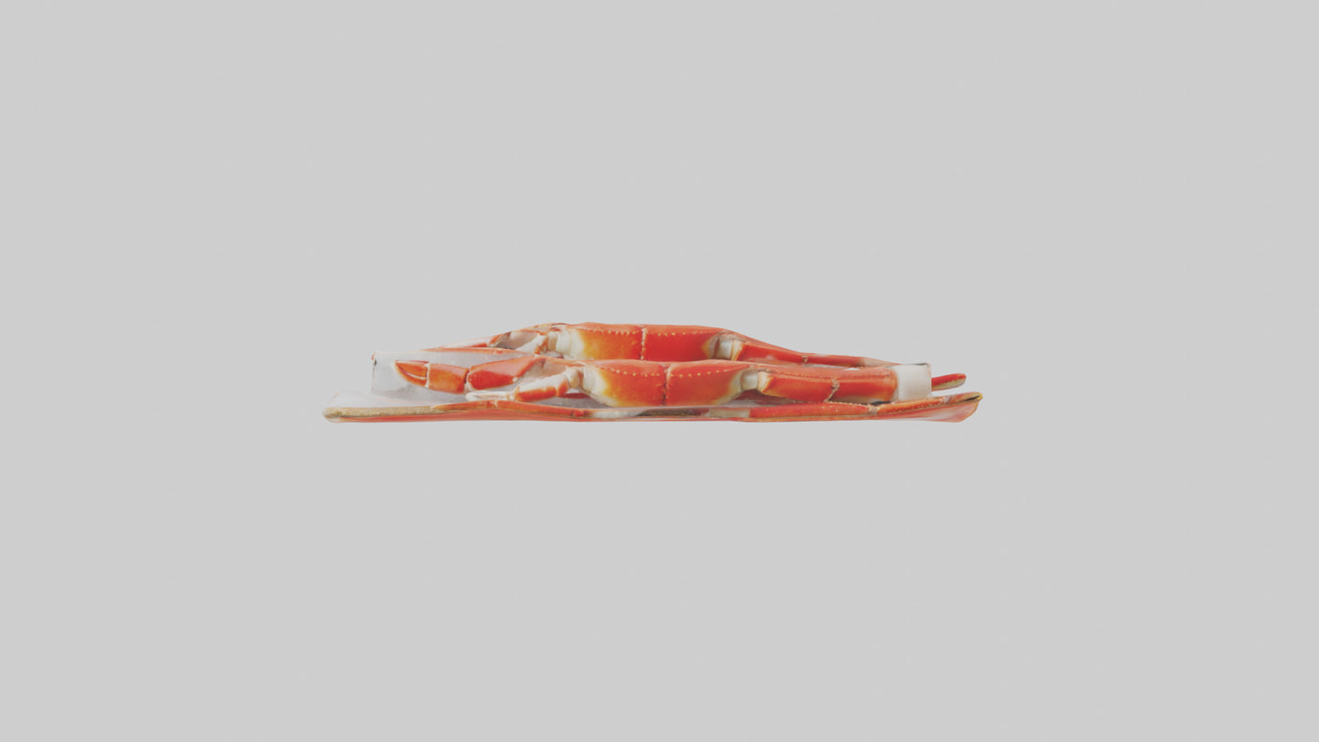 Frozen Crab Legs Pack model VR / AR / low-poly