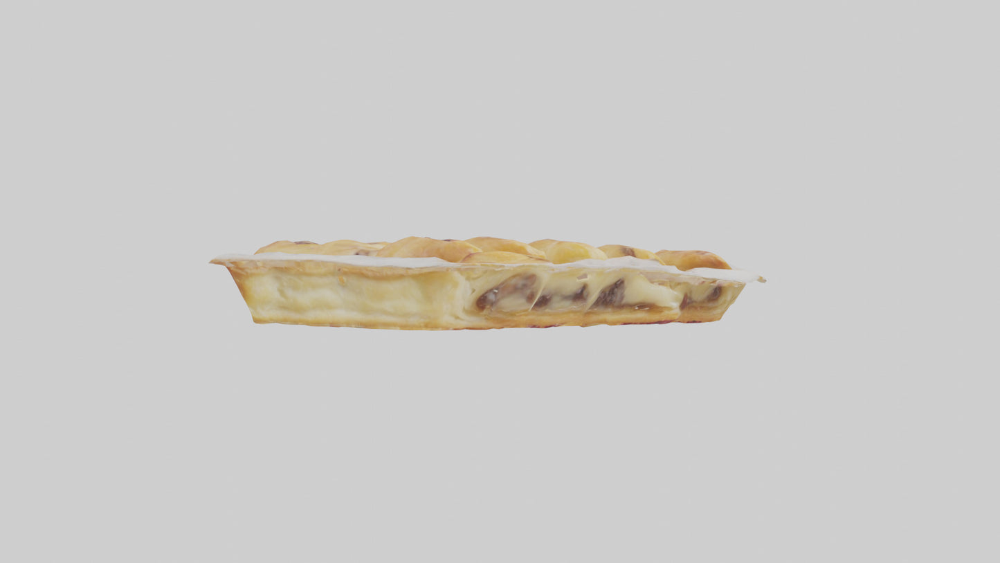 Frozen Danish Pastry Pack model 3D model