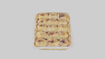 Frozen Danish Pastry Pack model 3D model