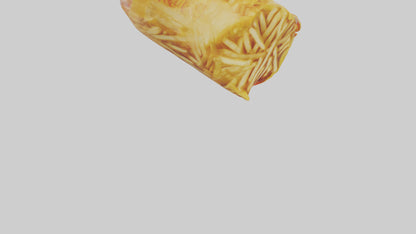 Frozen French Fries Pack model 3D model