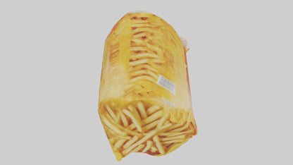 Frozen French Fries Pack model 3D model