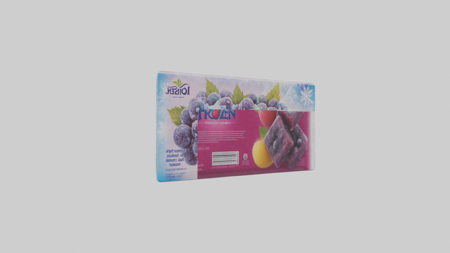 Frozen Fruit Bars Pack model 3D model