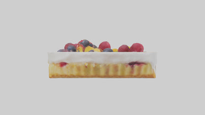 Frozen Fruit Tart Pack model 3D model