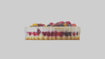 Frozen Fruit Tart Pack model 3D model