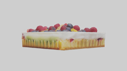 Frozen Fruit Tart Pack model 3D model