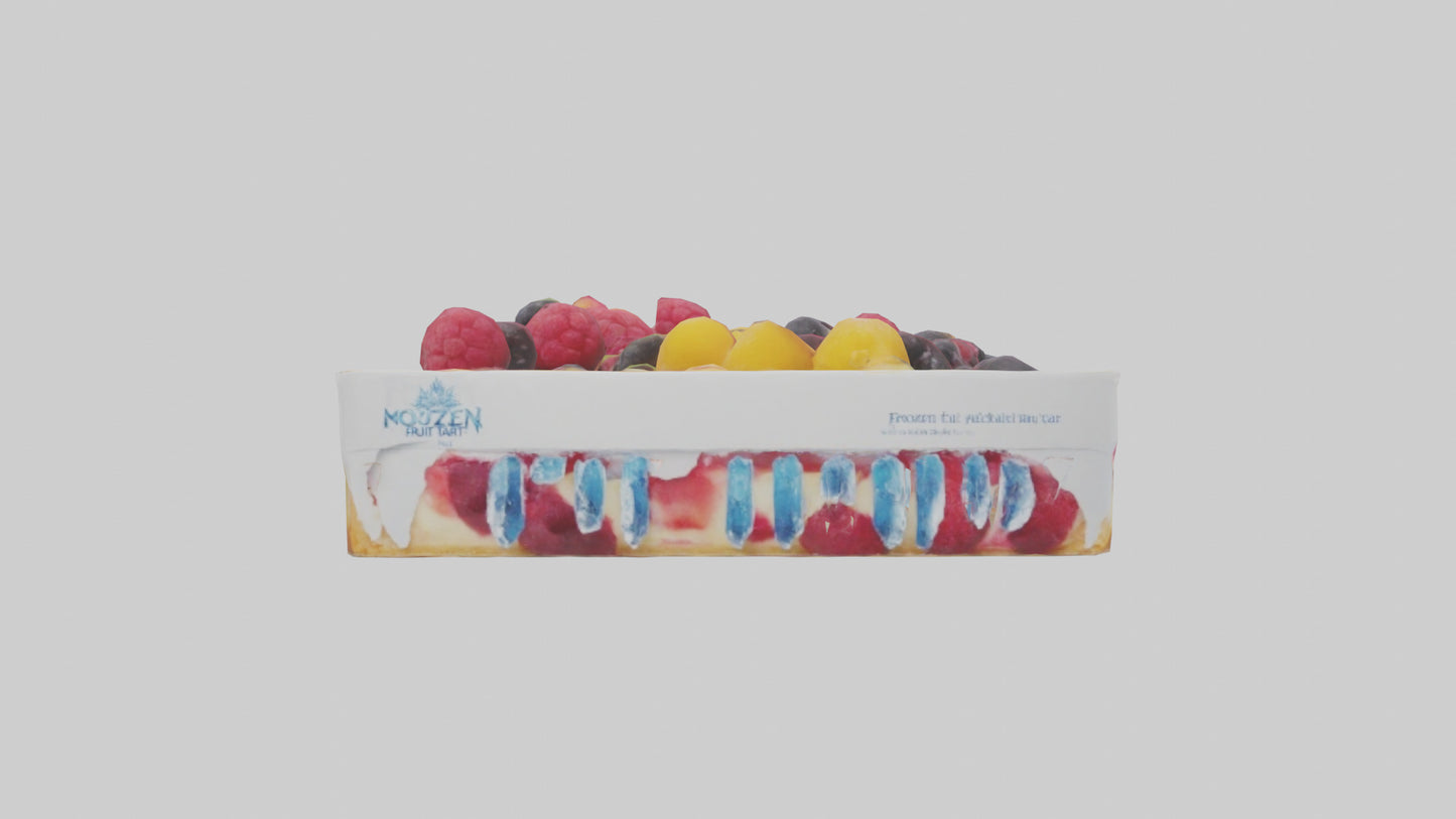 Frozen Fruit Tart Pack model 3D model