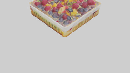 Frozen Fruit Tart Pack model 3D model