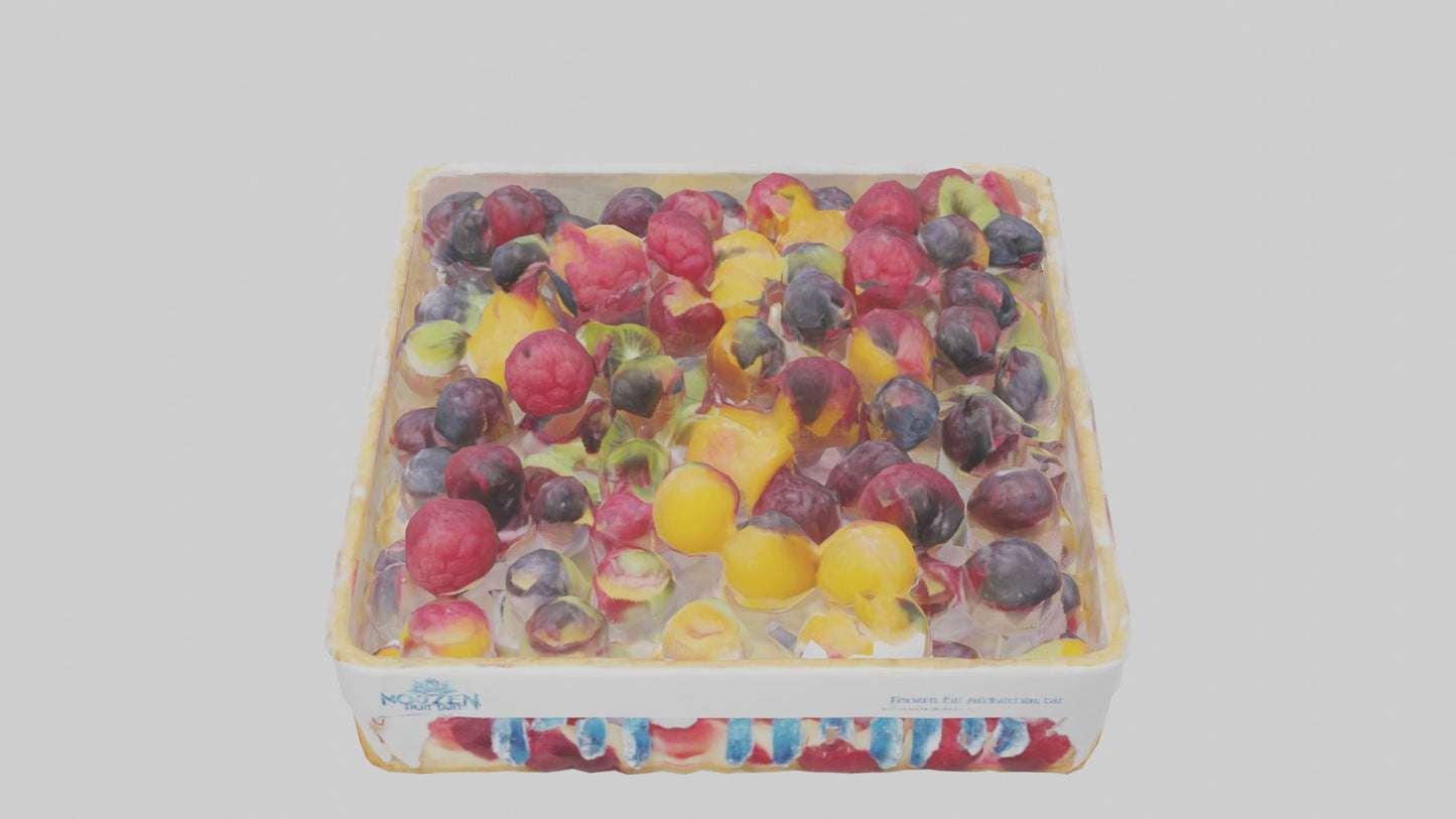 Frozen Fruit Tart Pack model 3D model