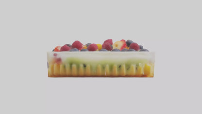 Frozen Fruit Tart Pack model 3D model