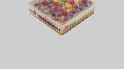 Frozen Fruit Tart Pack model 3D model