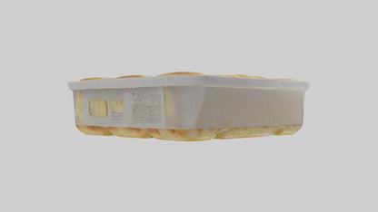 Frozen Garlic Bread Pack model 3D model