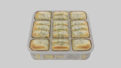 Frozen Garlic Bread Pack model 3D model