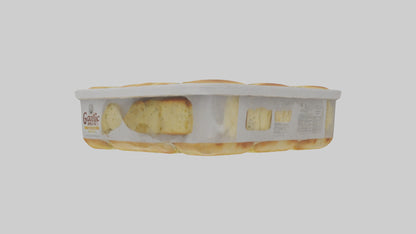 Frozen Garlic Bread Pack model 3D model