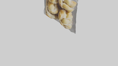 Frozen Garlic Knots Pack model 3D model