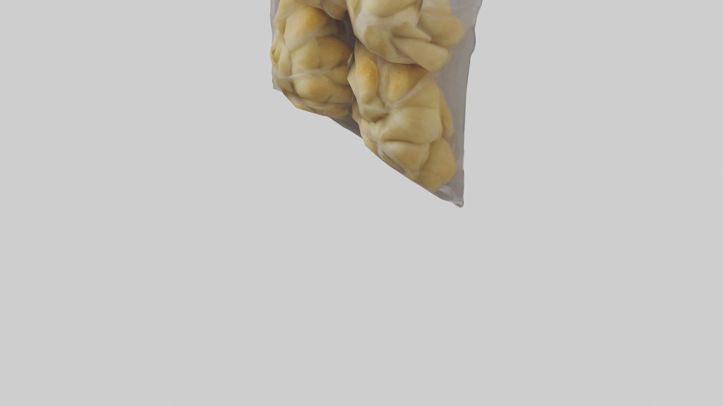 Frozen Garlic Knots Pack model 3D model