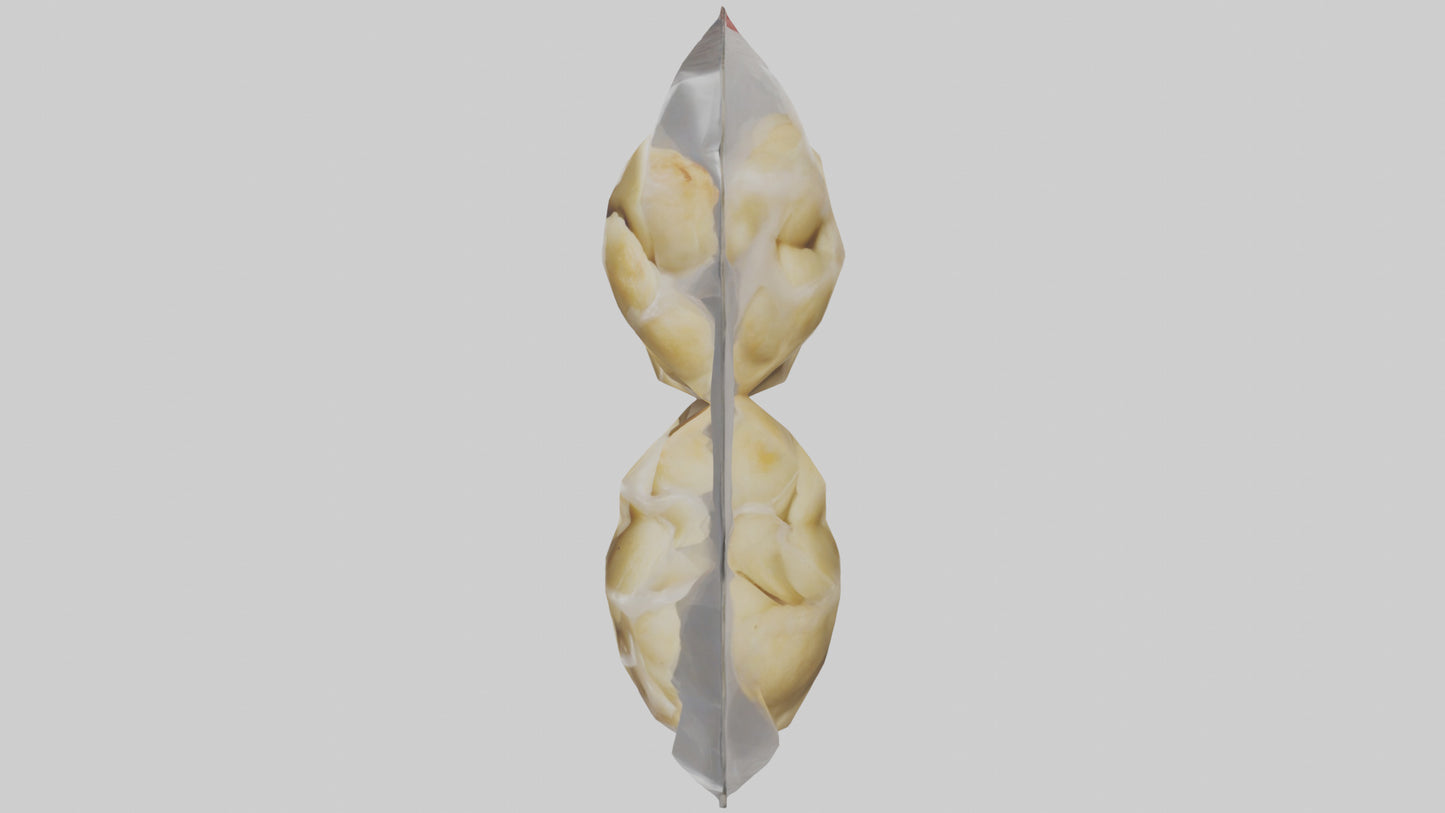 Frozen Garlic Knots Pack model 3D model