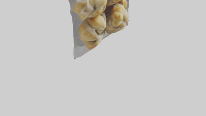 Frozen Garlic Knots Pack model 3D model