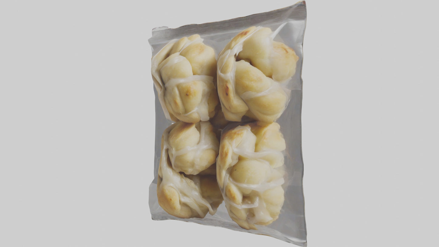 Frozen Garlic Knots Pack model 3D model