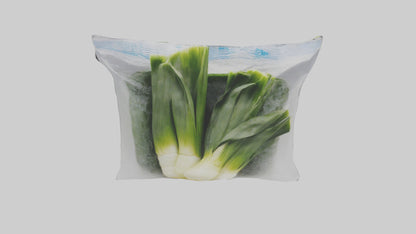 Frozen Leeks Pack model 3D model