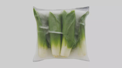 Frozen Leeks Pack model 3D model