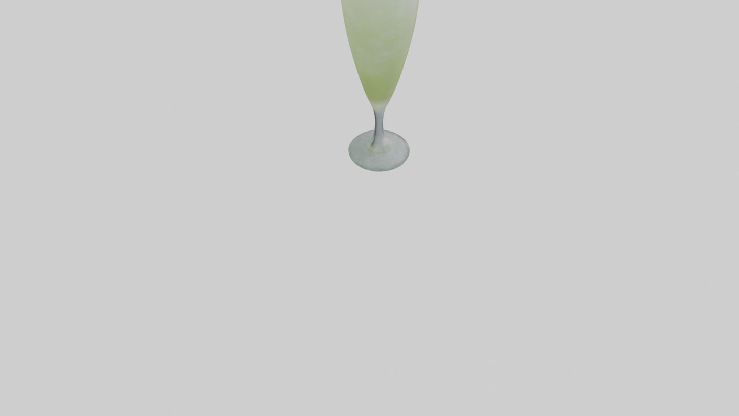 Frozen margarita model 3D model