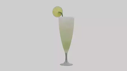 Frozen margarita model 3D model
