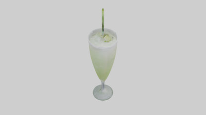 Frozen margarita model 3D model