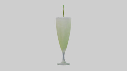 Frozen margarita model 3D model