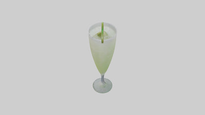 Frozen margarita model 3D model