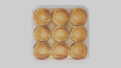 Frozen Meat Pies Pack model 3D model