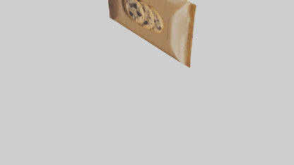 Frozen Oatmeal Raisin Cookies Pack model 3D model