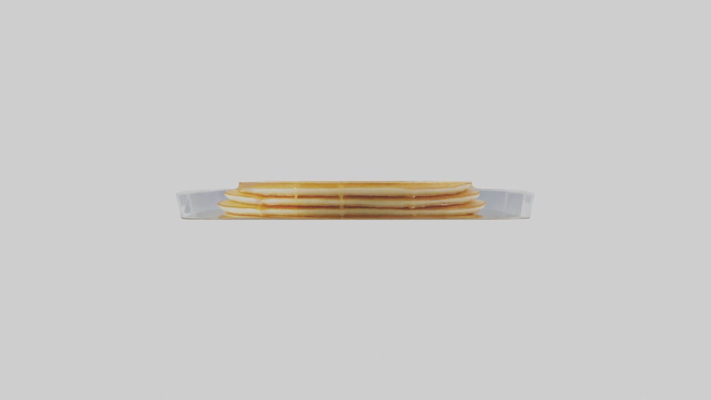 Frozen Pancakes Pack model VR / AR / low-poly