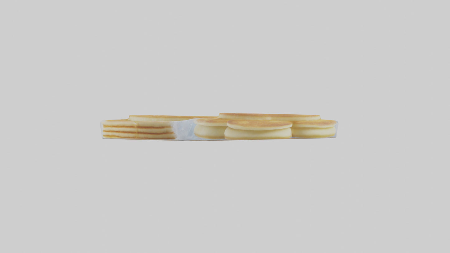 Frozen Pancakes Pack model VR / AR / low-poly