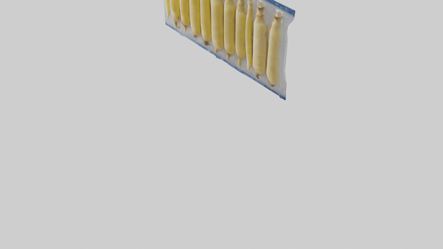 Frozen Parsnips Pack model 3D model