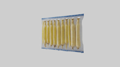 Frozen Parsnips Pack model 3D model