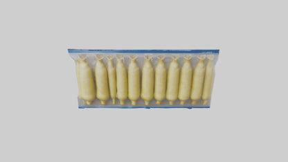 Frozen Parsnips Pack model 3D model