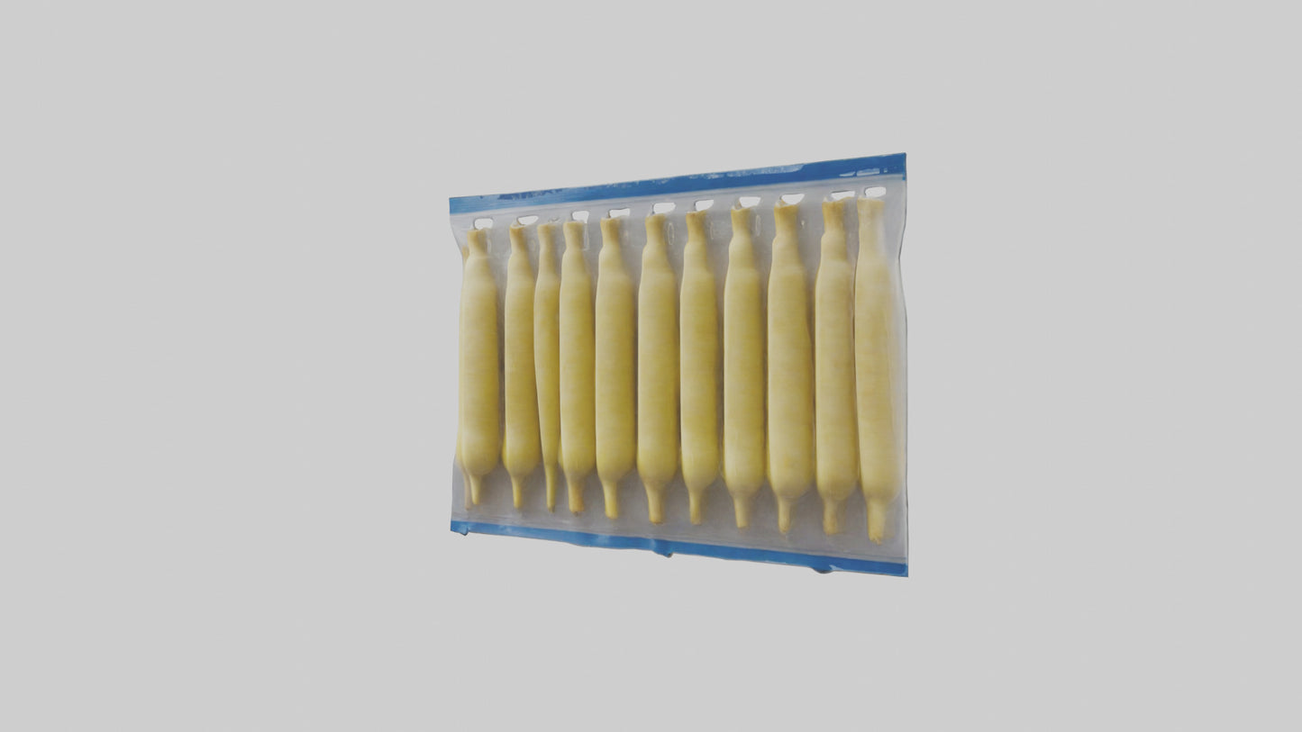 Frozen Parsnips Pack model 3D model