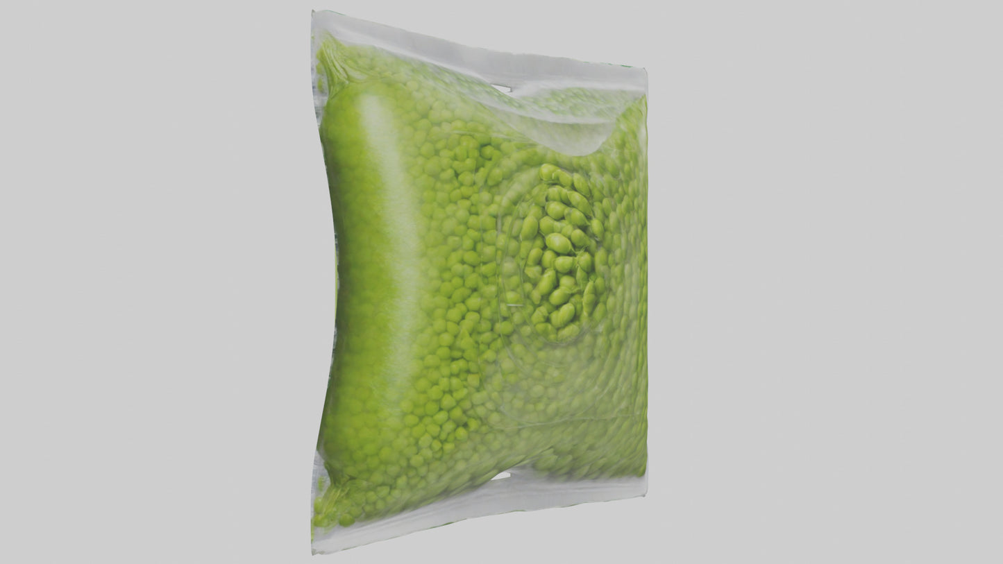 Frozen Peas Pack model VR / AR / low-poly