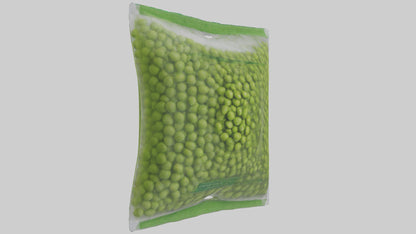 Frozen Peas Pack model VR / AR / low-poly