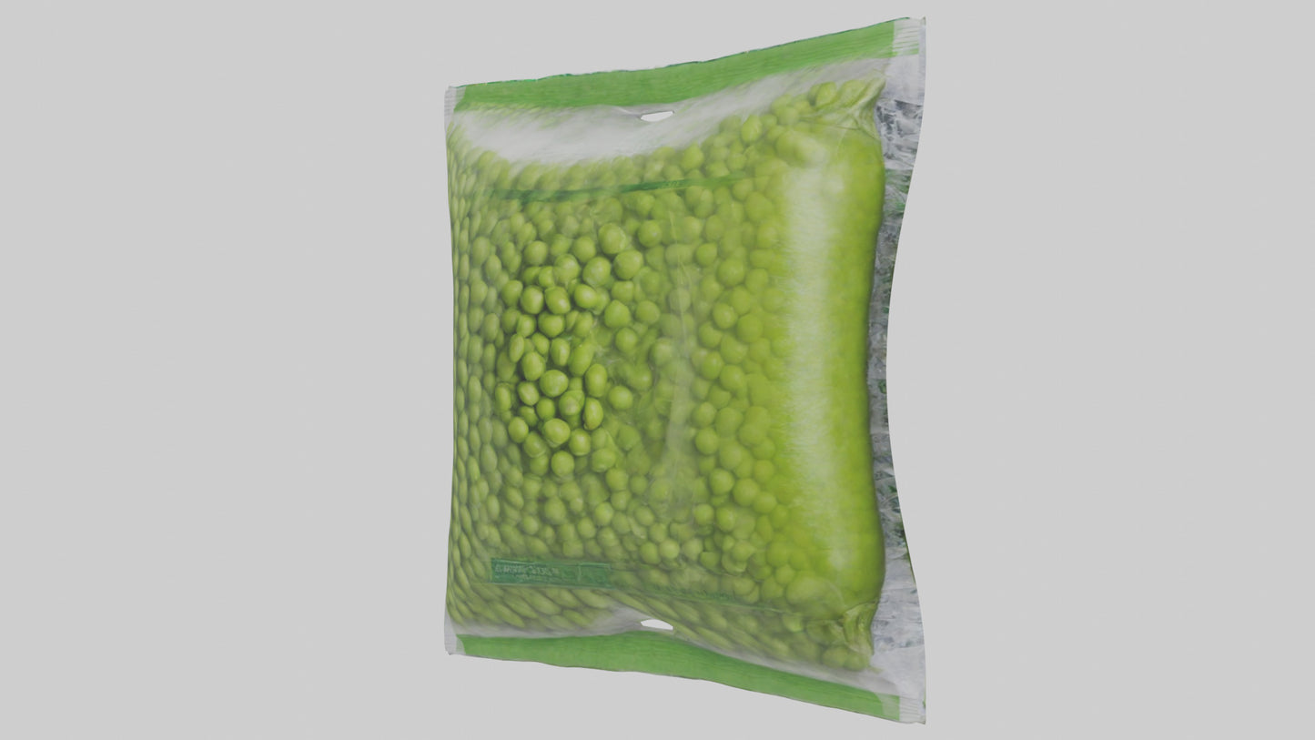 Frozen Peas Pack model VR / AR / low-poly