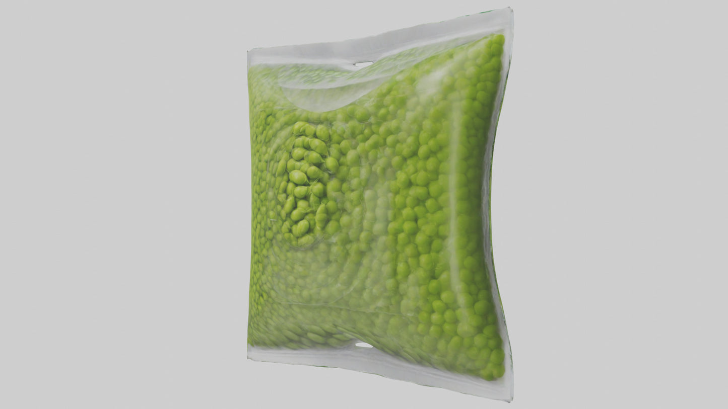 Frozen Peas Pack model VR / AR / low-poly