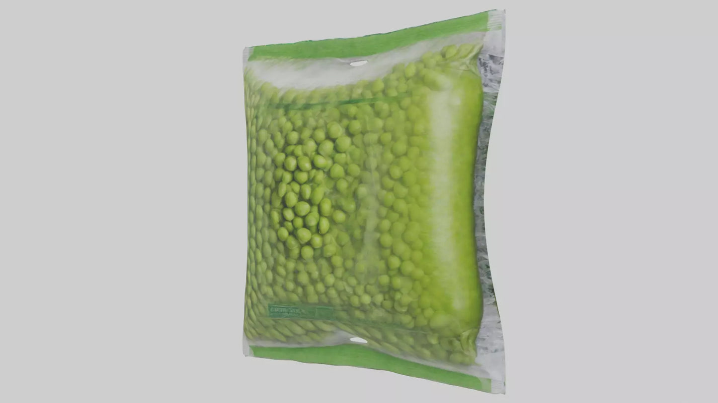 Frozen Peas Pack model VR / AR / low-poly